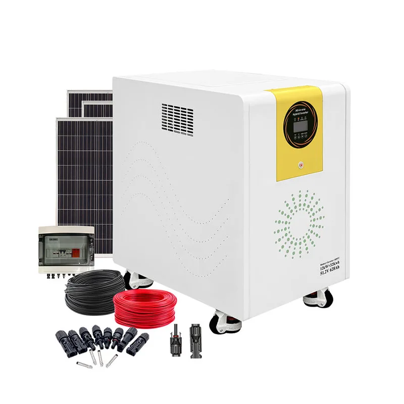 Off-Grid MPPT Home Appliance 12kw Inverter 32kwh ဘက်ထရီ